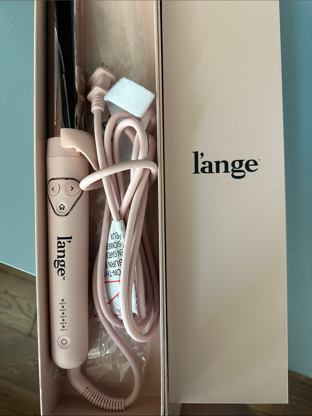 L’Ange Le Pirouette 32mm Titanium  Rotating Curling Iron